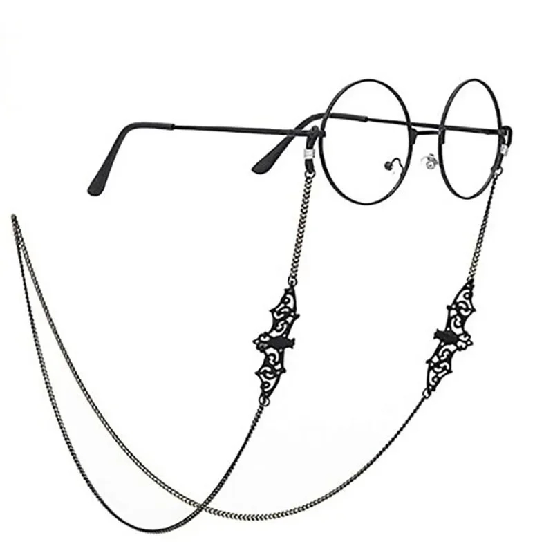 Sunglass Retainer Cord - 1pc Fledermaus Gläser Kette Goth Sonnenbrille