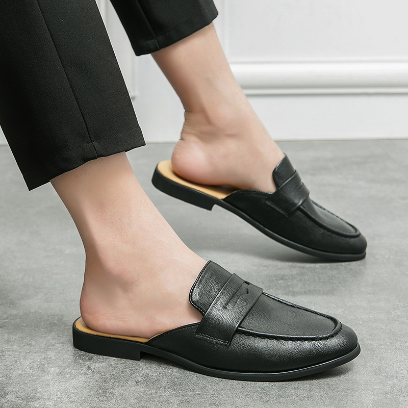 2023 licht Sommer Maultiere Mä – Flip Flop Leather Men Bewertung und Preis