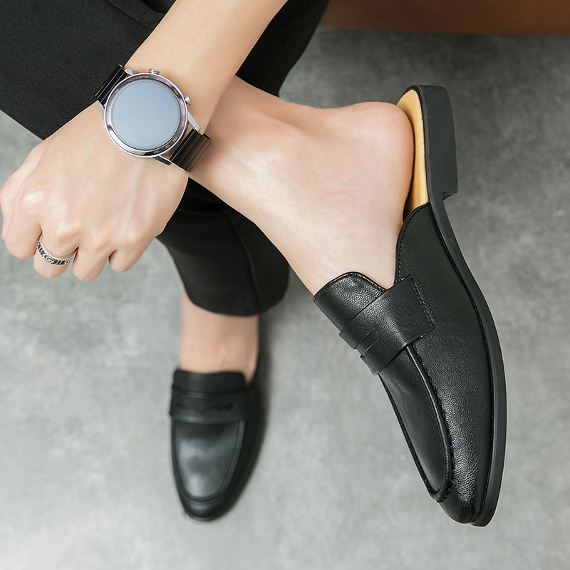 2023 licht Sommer Maultiere Mä – Flip Flop Leather Men Bewertung und Preis