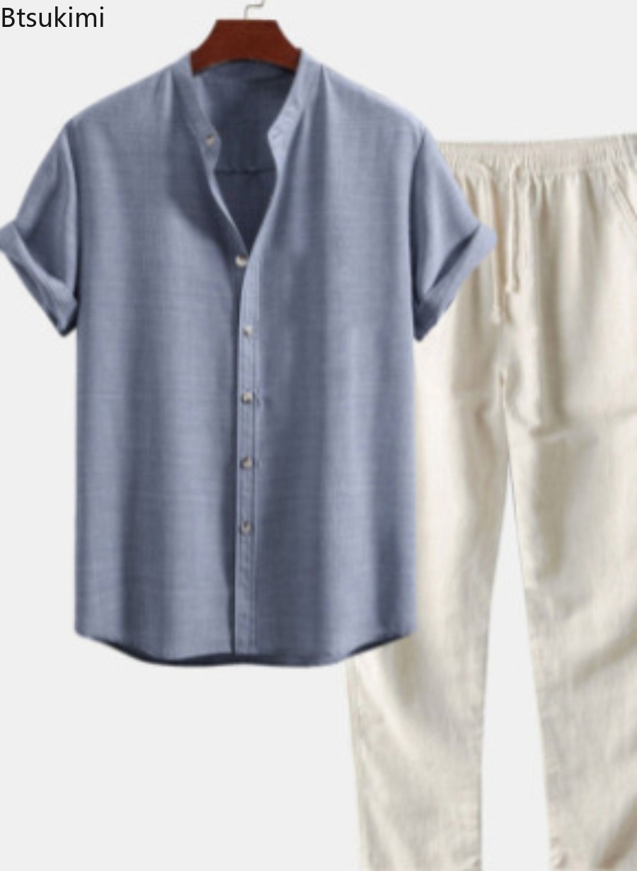 2026 Herren Mode Einfarbiges S – Short Linen Drawstring Bewertung und Preis